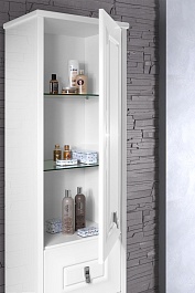 Водолей Пенал напольный "Риккардо 40" R белый – фотография-3